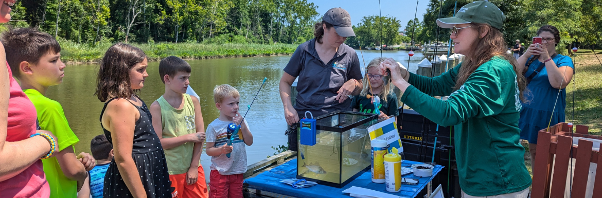 Bookmobile Hooked on Fishing