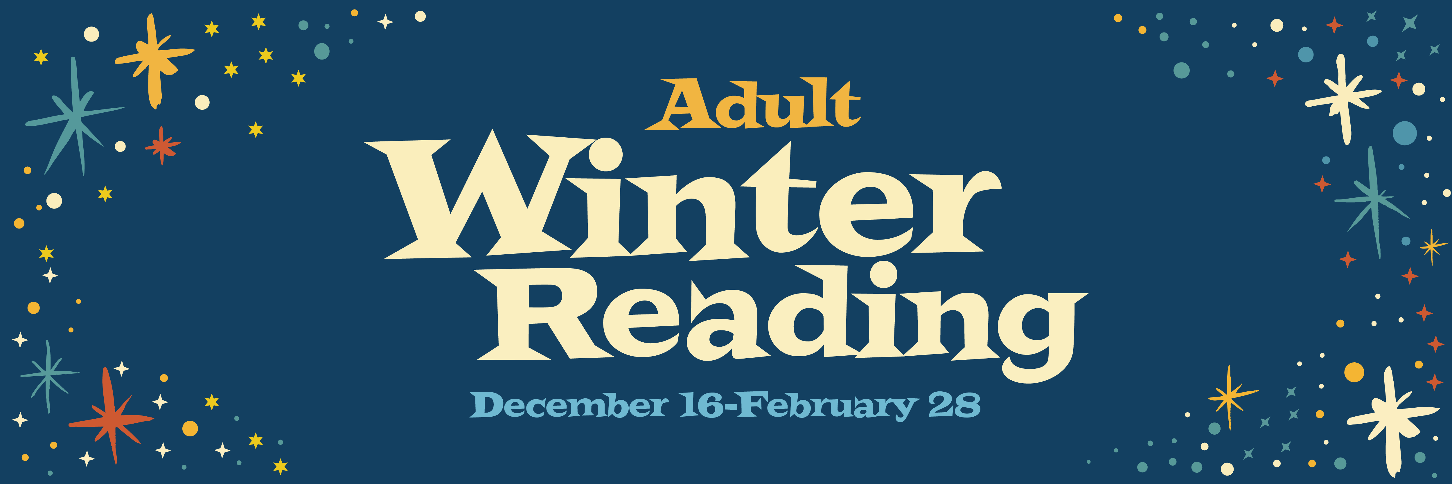 Adult Winter Reading 2024, December 16 - February 28