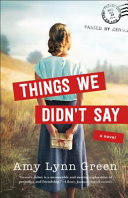 Image for "Things We Didn&#039;t Say"