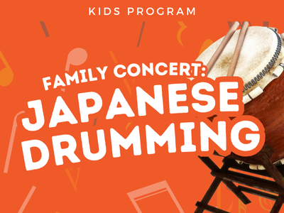 Family Concert Japanese Drumming