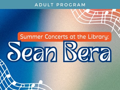 Summer Concert Sean Bera