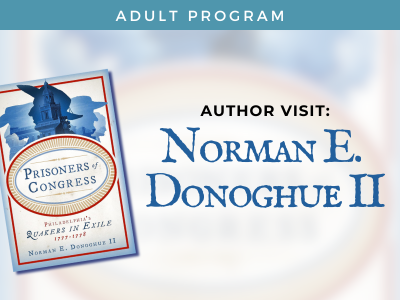 Author Visit: Norman Donoghue